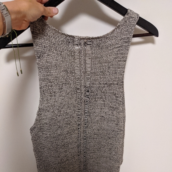 Tuxedo style knit vest - Picture 3 of 3